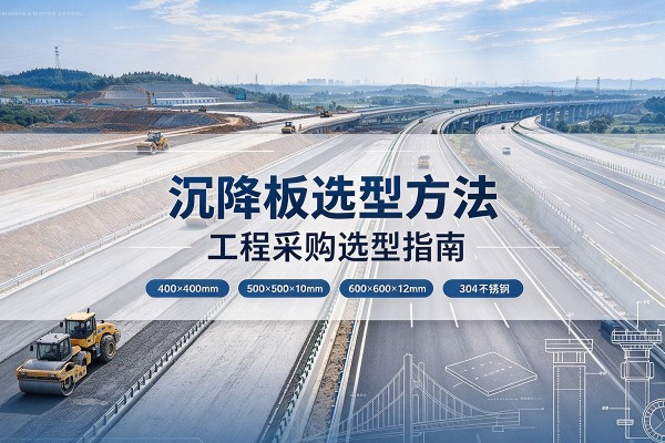 巴州沉降板选择方法