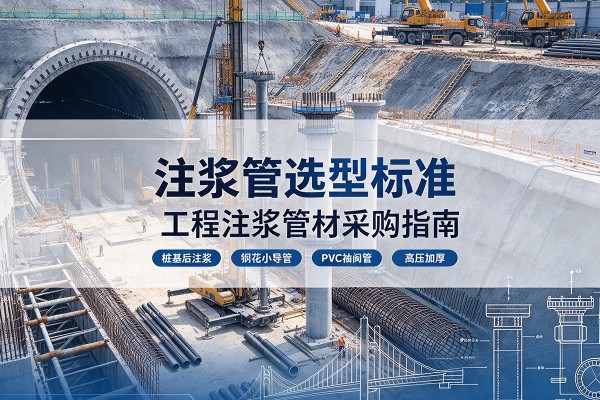 巴州注浆管选型标准